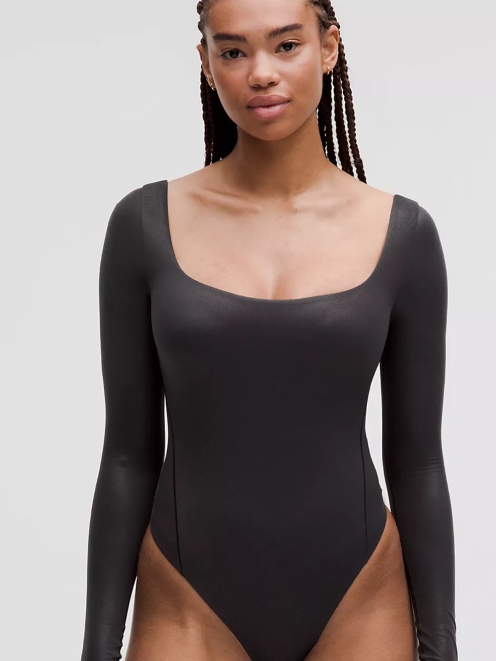 Bodysuits lululemon athletica Black Logo Detail Activewear